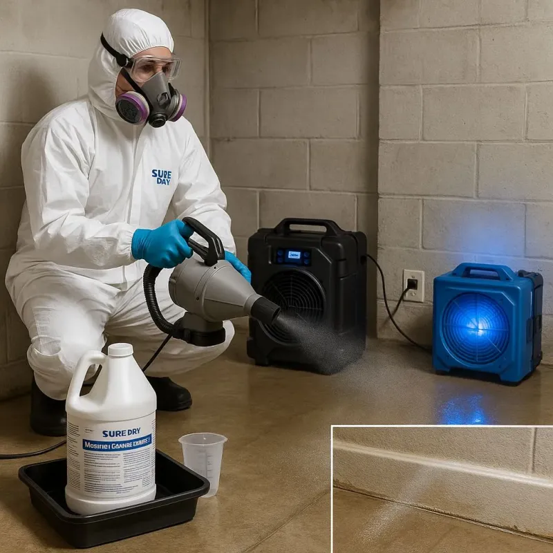 Sanitization and Odor Removal process in Botetourt County, VA