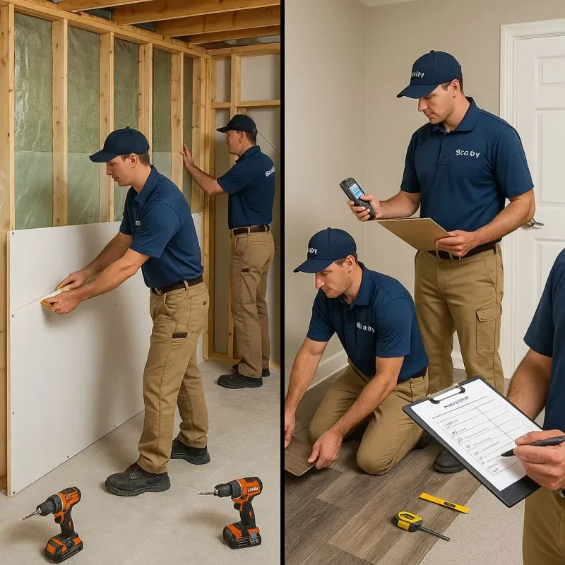 Repairs and Reconstruction process in Botetourt County, VA